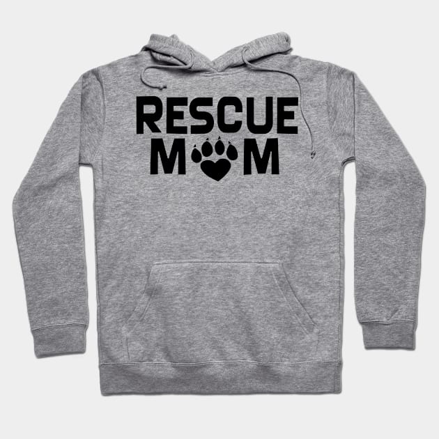 Rescue Mom Hoodie by SillyShirts